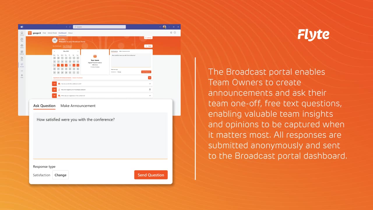 1280x-broadcast-dashboard Broadcast portal enables team owners to create announcements and ask questions enabling valuable team insights